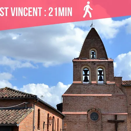 Expat Renting - La Cathedrale - - Wifi * Gragnague